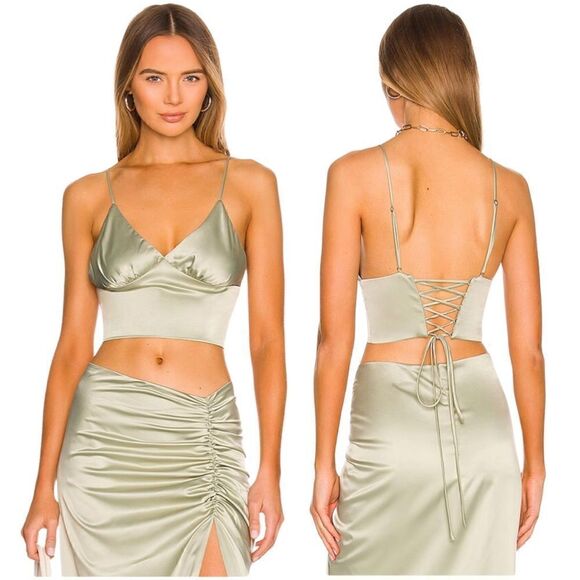 Just BEE Queen Sabina Bralette in Sage Size XS - Picture 1 of 11